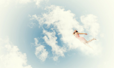 Naklejka premium When you are young and free