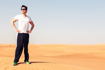 Jogging In The Desert