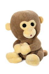 soft toy monkey .