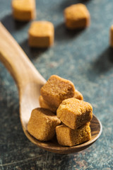 Brown sugar cubes
