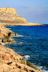Obraz premium beautiful views of the coastline. Cyprus