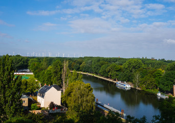 Saale bei Bernburg