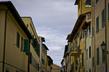 Häuser in Pisa / Italien