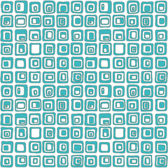 Smooth square vector seamless pattern, net style. For backgrownd, textile