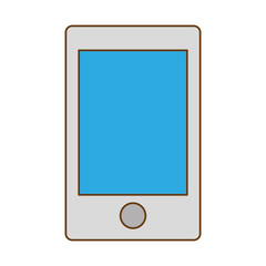 optimization and tuning smartphone database icon, vector illustration