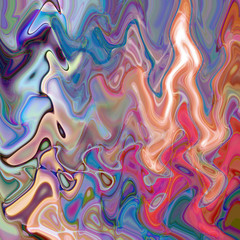 Abstract coloring background of the horizon gradient with visual lighting and wave effects