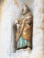 Fototapeta na wymiar Statua San Teopista