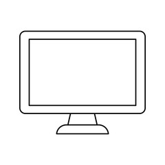 figure connected computer databese image design, vector illustration