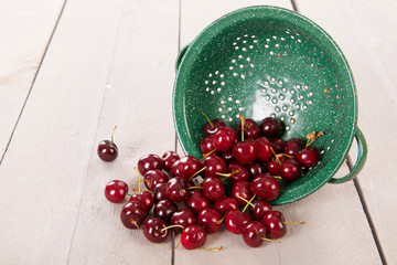 Fresh cherries