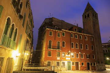 Fototapeta na wymiar Campo S.Vidal in Venice