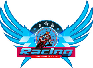Motorcycle Racing Championship logo event