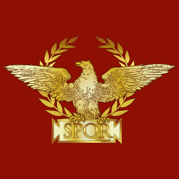 Roman Empire coat of arms