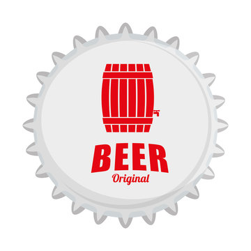 beer related emblem icon image, vector illustration