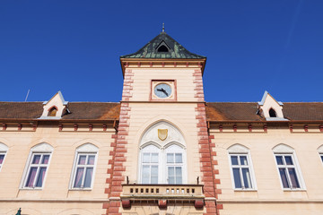 Fototapeta na wymiar Town Hall in Lednice