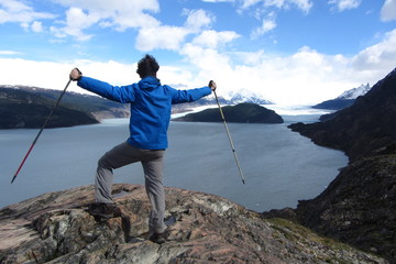 Patagonia hiking