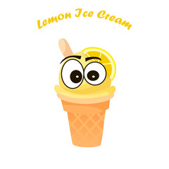 illustration of ice cream