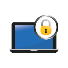 digital or internet security icon image vector illustration design 