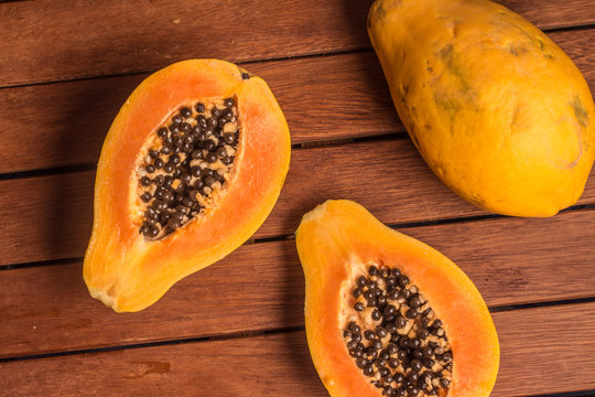 Mamao Papaya sliced