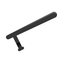 police baton  icon image vector illustration design 
