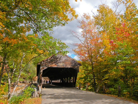 Covered Bridge Fall