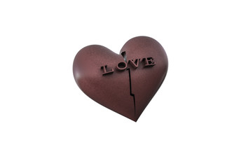 broken heart, sad love concept