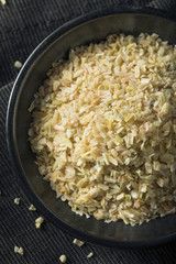 Raw Organic White MInced Dry Onion