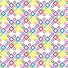 Colorful square Pattern - abstract background