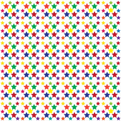 star Colorful Pattern - abstract background