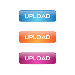 Glossy Upload Buttons