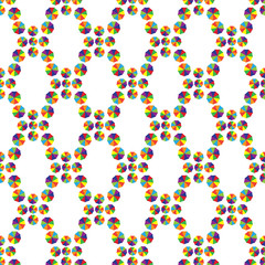 Colorful umbrella Pattern - abstract background