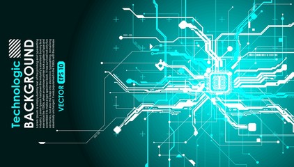 hi tech circuits fantastic absract background cyberpunk cyber pay