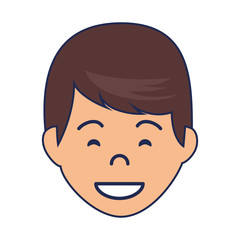 young man character icon vector illustration design