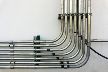 electric pipe rail in industry system.