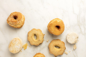 Mantecados, polvorones and other traditional Spanish cookies