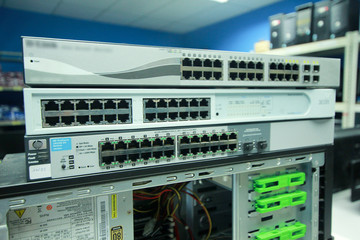 Switch for network setup