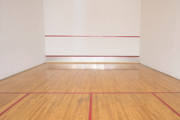 background of squash court