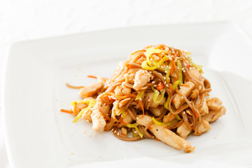 noodle with chicken