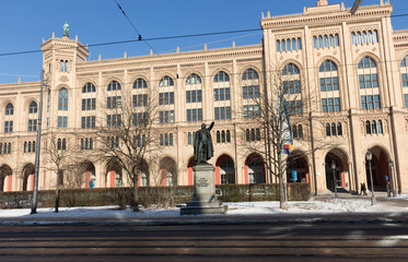 MUNICH &ndash; JANUARY 28: Monument of Bernhard Erasmus von Deroy