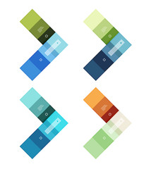 Vector blank stripes and lines infographics templates