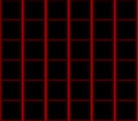 Fototapeta premium Abstract seamless black background red squares laid out in rows and form a continuous pattern