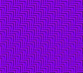 Abstract seamless strips and corners blue and pink colors lined in rows to form a continuous pattern