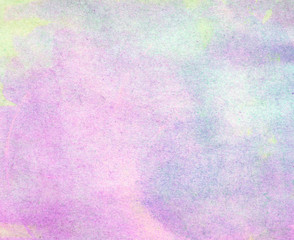 hand drawn watercolor background on paper