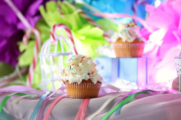 cake with buttercream celebration