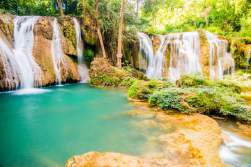 Tansawan waterfall in Doi Phu Nang national park