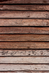 Grunge wooden wall used as background.