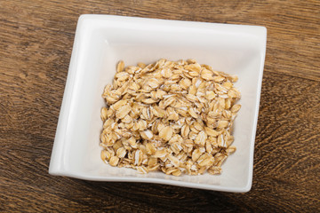 Raw oatmeal