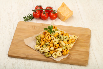 Raw tortellini