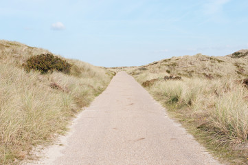 Radweg auf Sylt