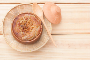 Mung Bean Thai Custard Dessert Recipe (Khanom Maw Kaeng), desser