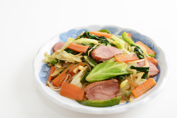 ヘルシーな野菜炒め
